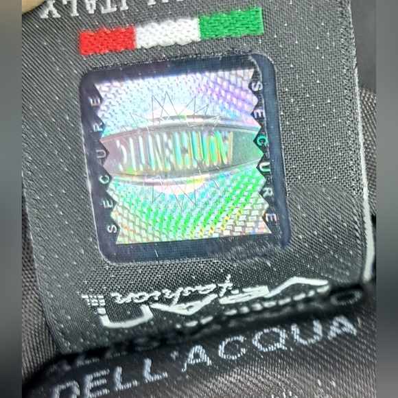 NWT Alessandro Dell'acqua Full Zip Jacket Fashion Woven Black Large / 50 - Picture 12 of 16